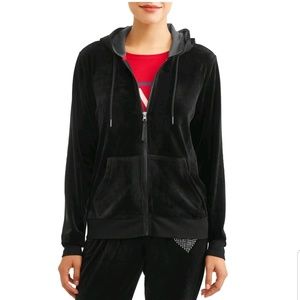 EV1 Womes Velour hoodie jacket